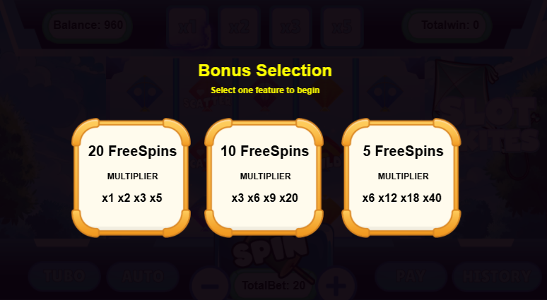 Slot Kites Game
